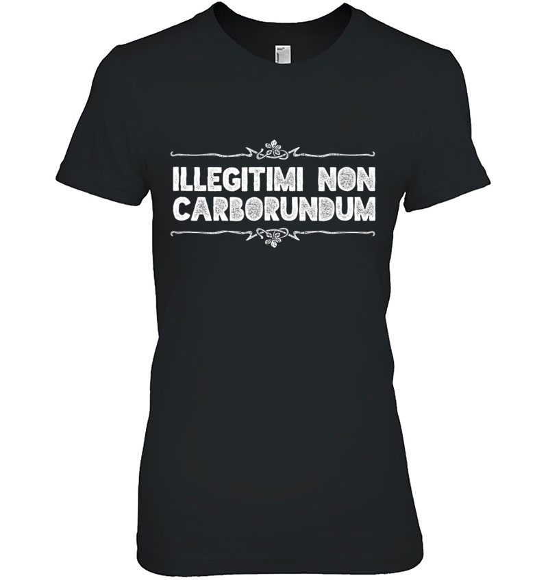 Illegitimi Non Carborundum - Political Protest Tee Hoodie