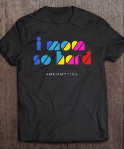 Imomsohard Vintage Logo Colors Tee