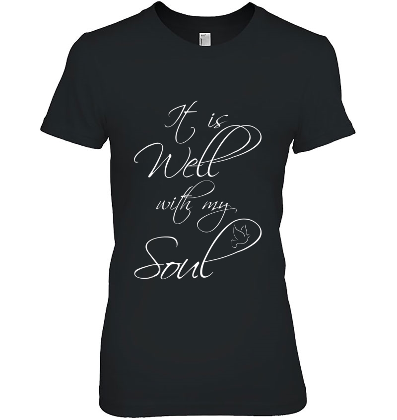 It Is Well With My Soul Peace Hoodie