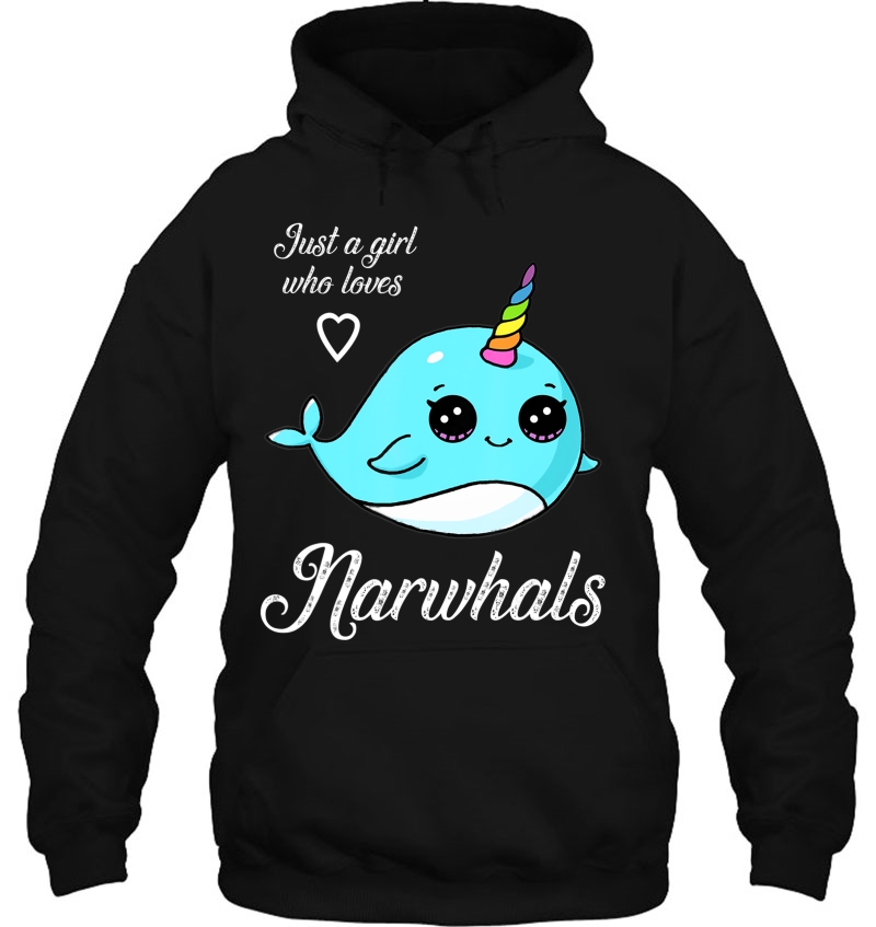 Just A Girl Who Loves Narwhals Mugs