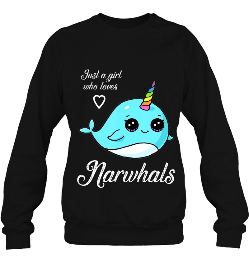 Just A Girl Who Loves Narwhals Mugs