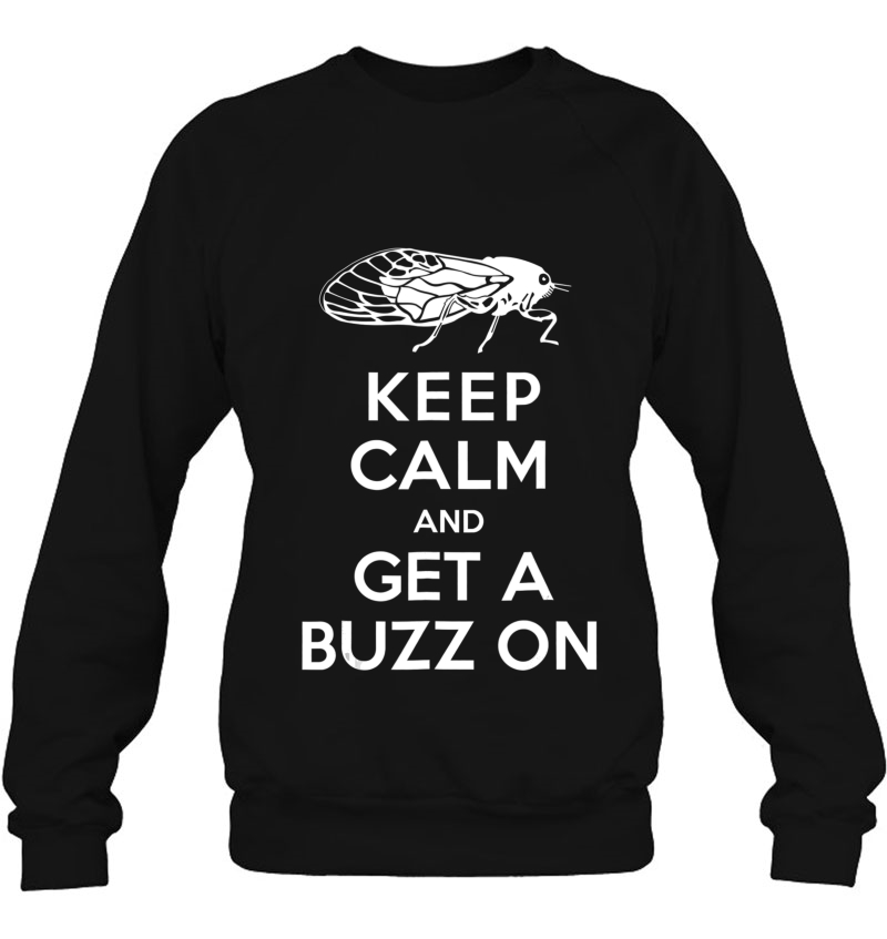 Keep Calm And Get A Buzz On Cicada Mugs