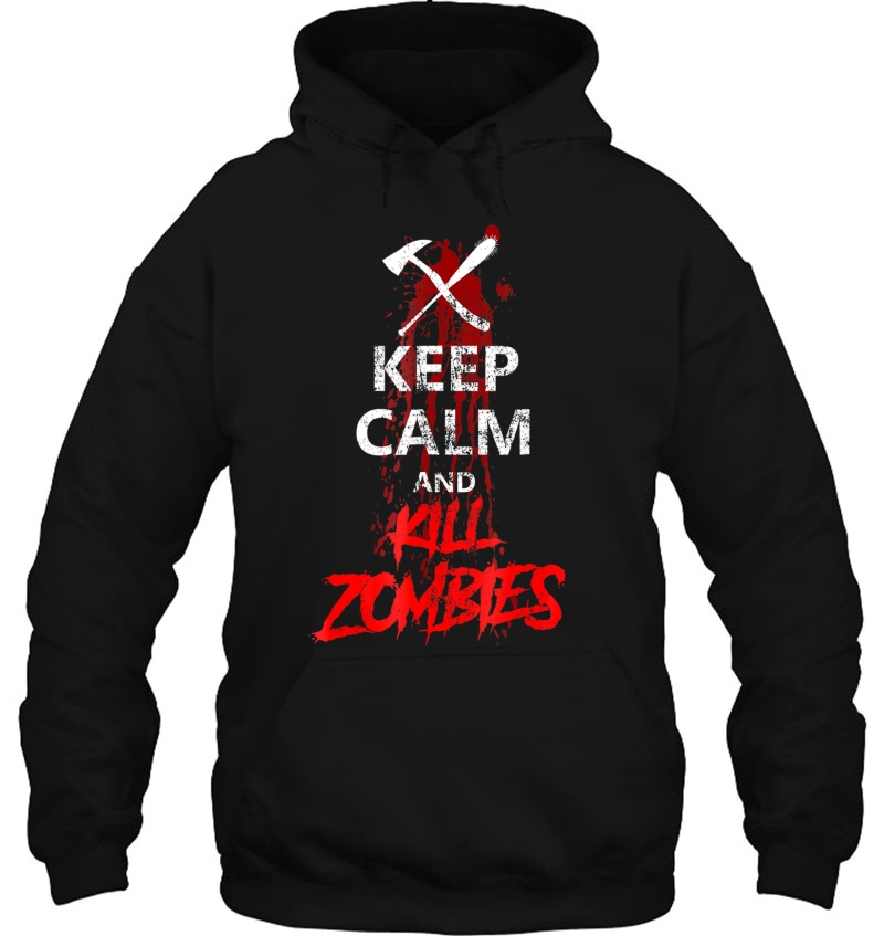 Keep Calm And Kill Zombies Tshirt Funny Gift For Survivors Mugs