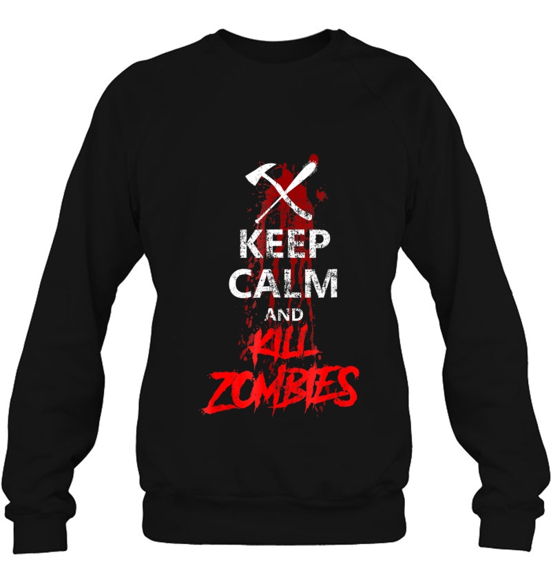 Keep Calm And Kill Zombies Tshirt Funny Gift For Survivors Mugs