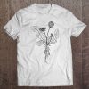 Dandelion Botanical Drawing Gardener Tee