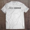 Free Hoover - White - Black Logo - Gift Tee