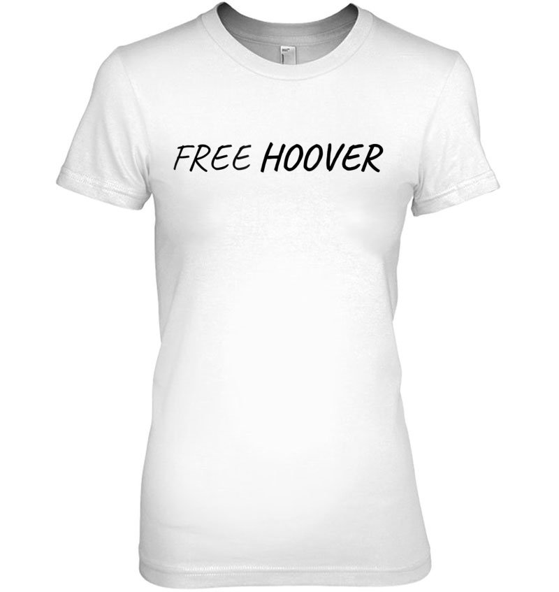 Free Hoover - White - Black Logo - Gift Hoodie