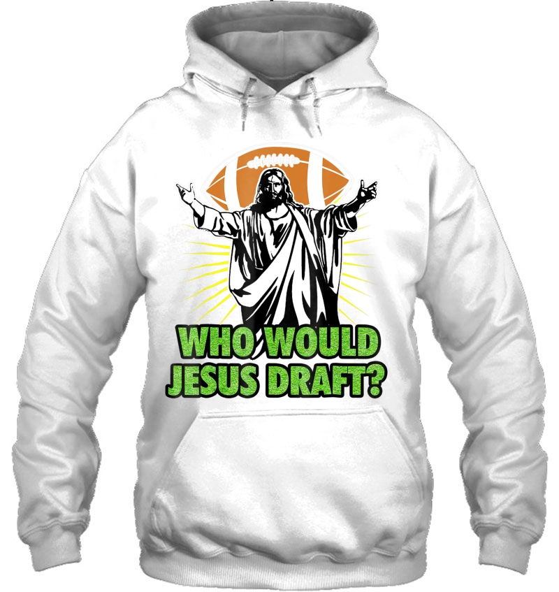 Funny Fantasy Football - Who Would Jesus Draf Mugs