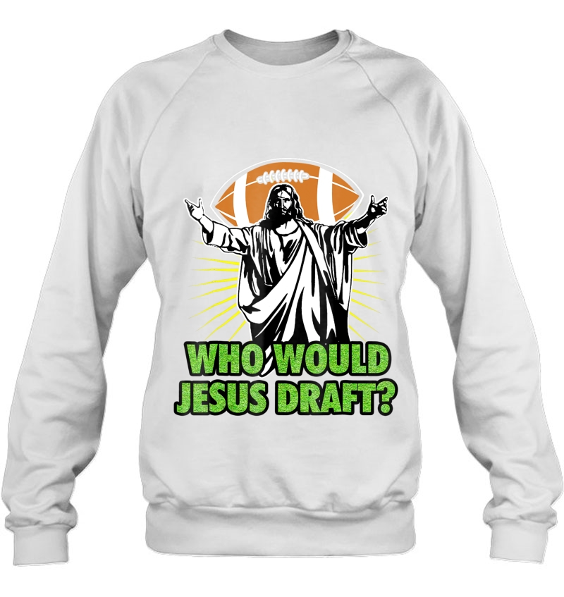 Funny Fantasy Football - Who Would Jesus Draf Mugs