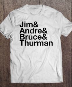 Jim Andre Bruce Thurman Ampersand Tee