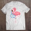 Medical Doctor Nurse Gift Tshirt Pediatrics Flamingo Tee