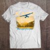 Mens Alaska Airplane Gift Tee