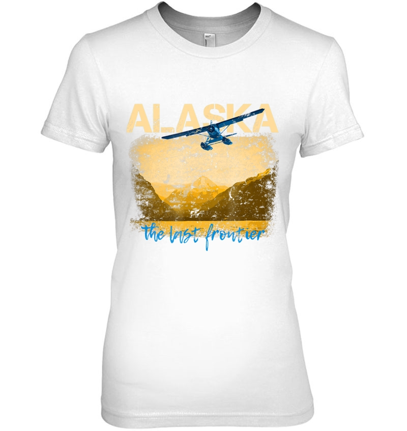 Mens Alaska Airplane Gift Hoodie