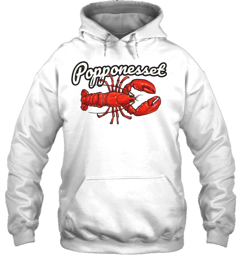 Popponesset Cape Cod Lobster Graphic Hoodie