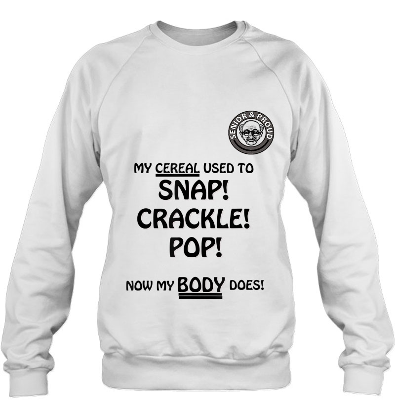 Snap Crackle Pop Funny Senior Citizen Mugs