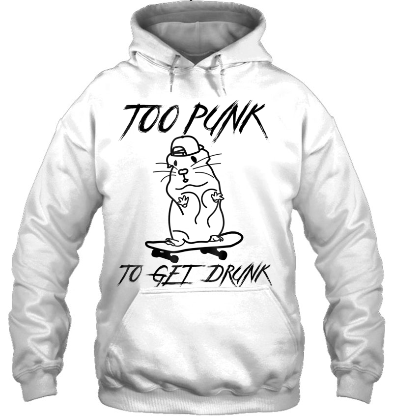 Sober Shirt Funny Too Punk Skateboarding Hamster Skater Gift Mugs