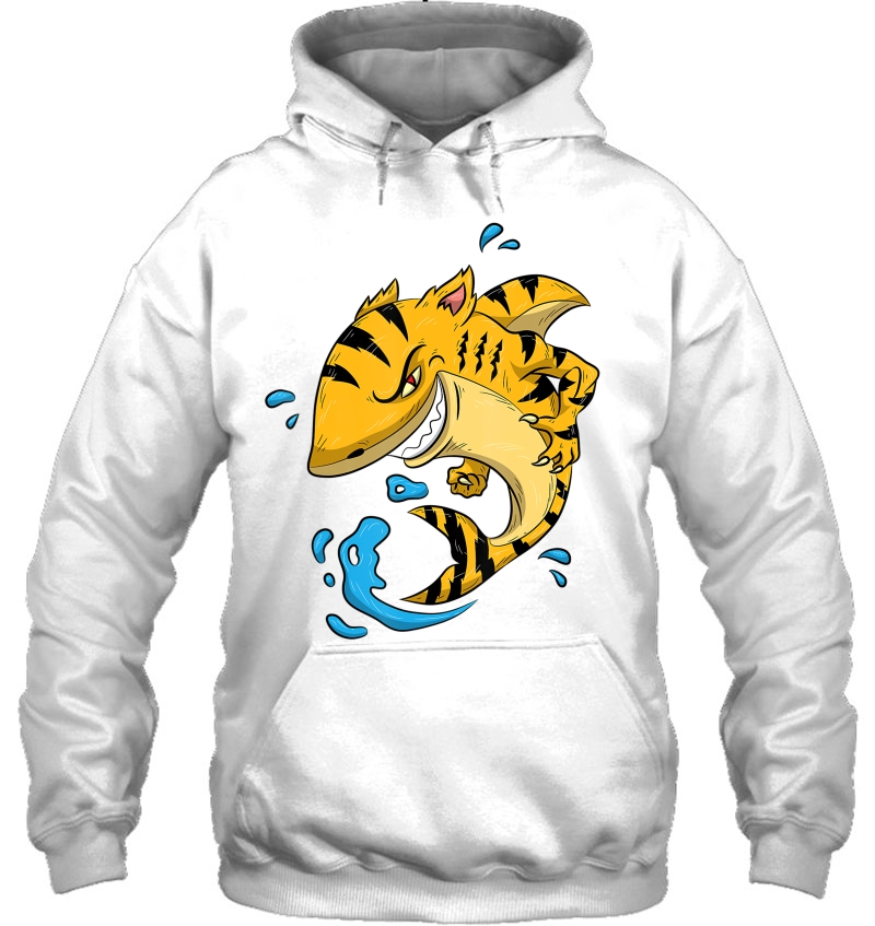 Tiger Shark Shirt Tigershark Boys Men Kids Predators Present Mugs