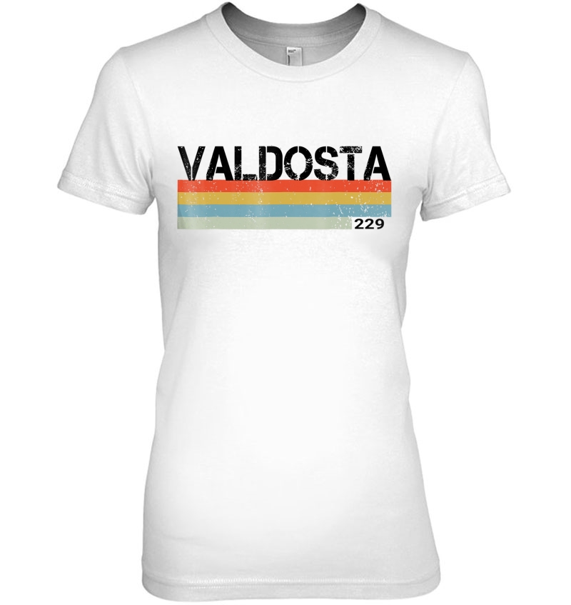 Valdosta, Georgia Area Code 229, Retro Style Hoodie