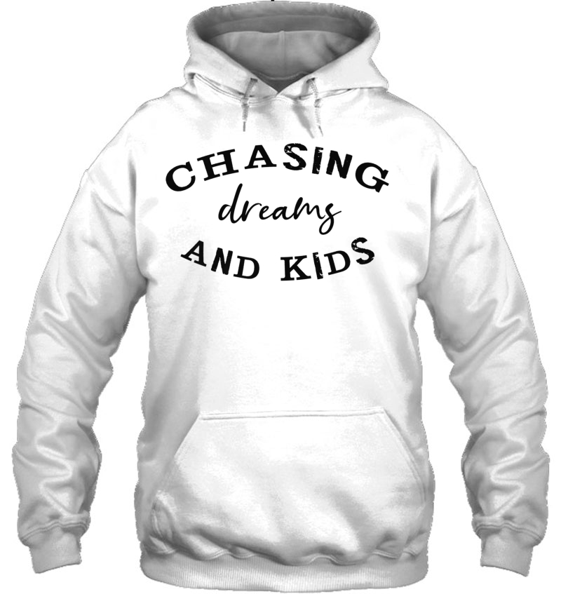 Women's Chasing Dreams And Kids Short Sleeve Tee Mugs