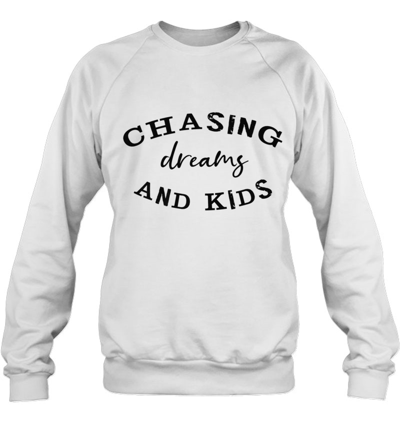 Women's Chasing Dreams And Kids Short Sleeve Tee Mugs