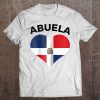 Womens Dominican Abuela Dr Flag Tee