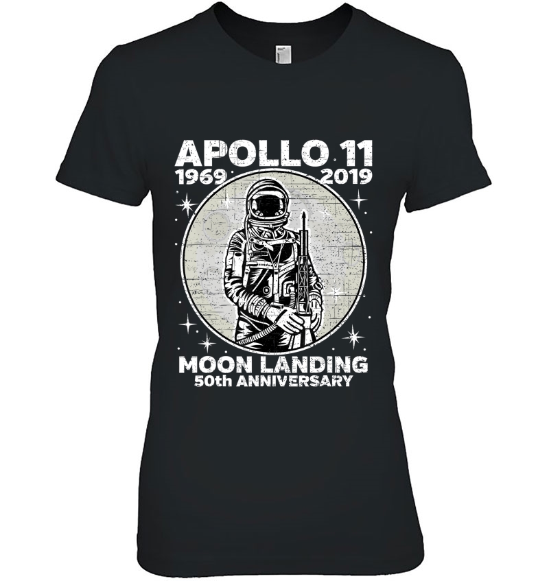 Apollo 11 Moon Landing 50Th Anniversary Space Tee Hoodie