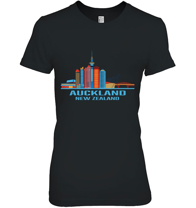 Auckland New Zealand Skyline Shirt Aucklander Gift Hoodie