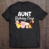 Aunt Birthday Crew Farm Animals Birthday Party Farmer Gifts Tee