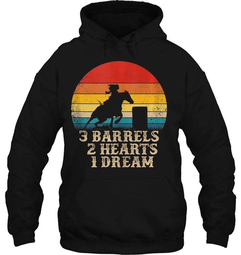 Barrel Racing Horse Riding - 3 Barrels 2 Hearts 1 Dream Tank Top Mugs