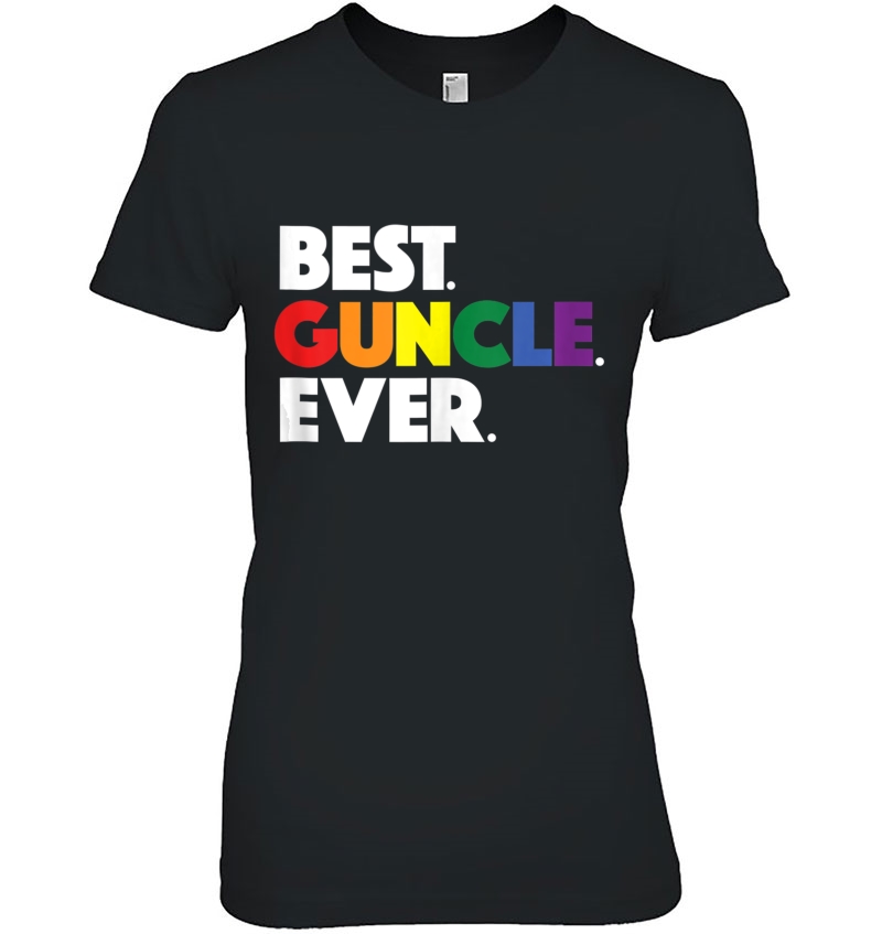 Best Guncle Ever Gift & New Baby Announcement For Gay Uncle Tank Top Hoodie