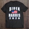 Biden Harris 2020 With American Flag Tee