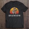 Branson Missouri Bluegrass Banjo Bear Funny Retro Tee