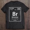 Bromine Periodic Table Of Elements Tee