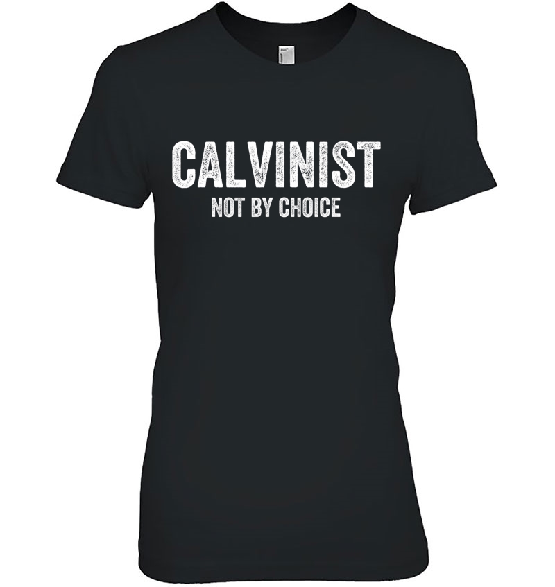 Calvinist Not By Choice Funny Christian Calvinism Scripture Hoodie