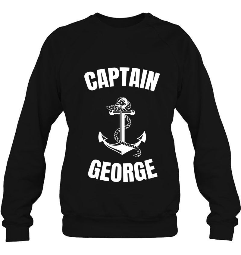 Captain George Personalized Boat Captain Shirt Mugs