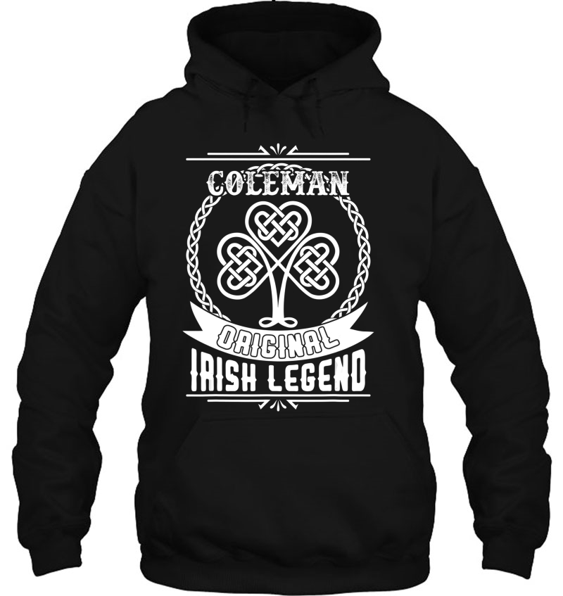 Coleman Original Irish Legend St Patricks Day Hoodie