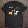 Doctor Vs Medical Assistant Unicorn Dancing Tee