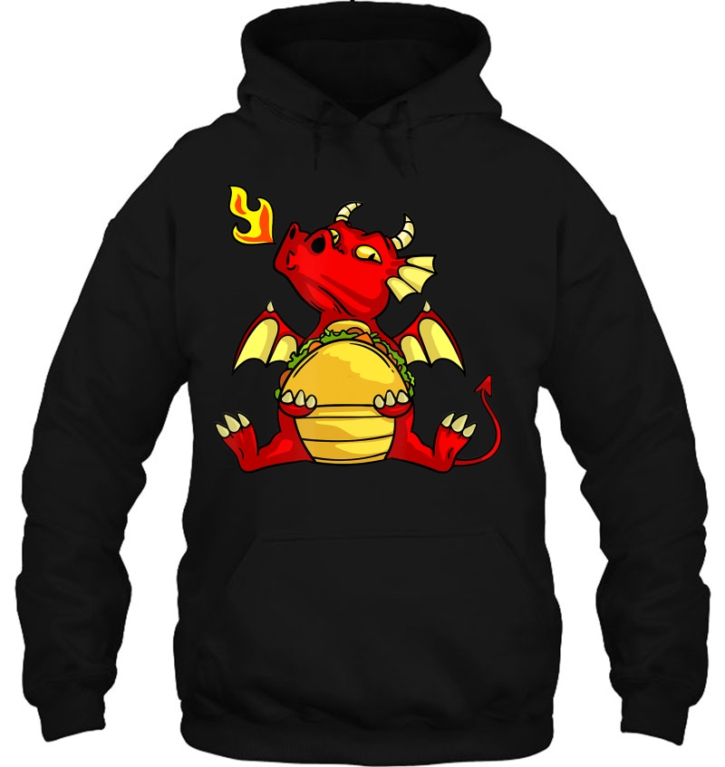 Dragons Love Tacos Women Men Toddler Kids Mexican Hoodie