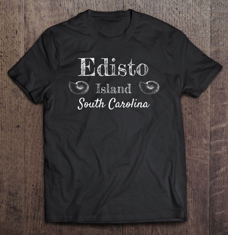 Edisto Island Sc Beach Shell Distressed Shirt