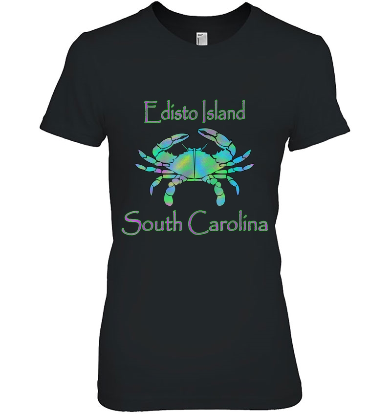 Edisto Island South Carolina Blue Crab Shirt Hoodie