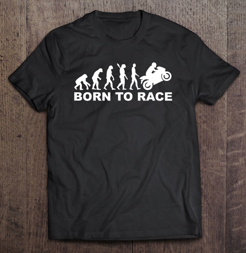 Evolution Born To Race Motorcycle Shirt