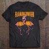 Flamingoween Pumpkin Flamingos Funny Bird Halloween Costume Tee