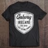 Galway, Ireland - Eire Gift - Gaelic Football Irish Souvenir Tee