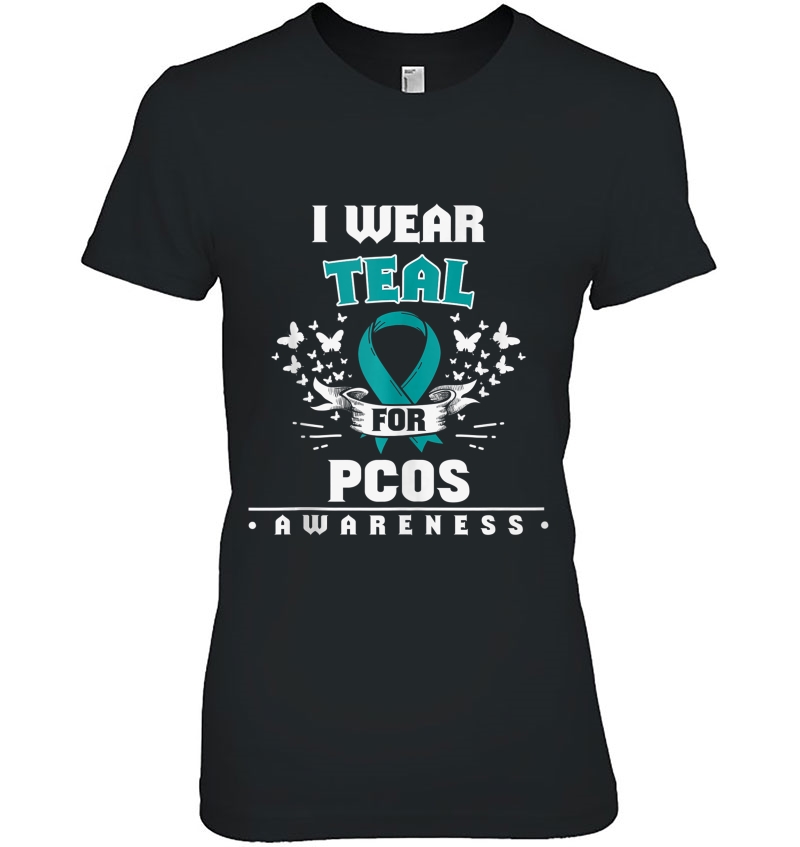 Gift For Pcos Patients - Polycystic Ovary Syndrome Awareness Tank Top Ladies Tee