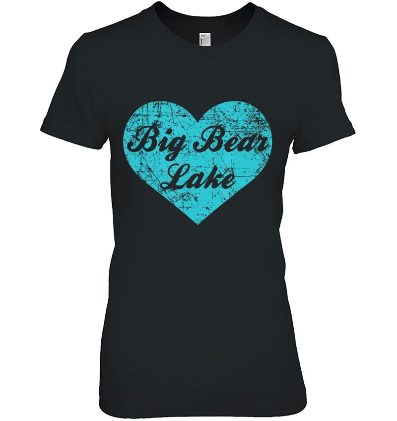 I Love Big Bear Lake Shirt, California Camping Gift Hoodie