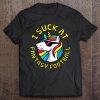 I Suck At Fantasy Football Tshirt Last Place Loser Unicorn Tee