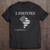 I Survived Washington Dc Funny Native Gift Tee