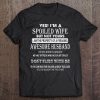 I'm A Spoiled Wife - My Husband Was Born In January Tee