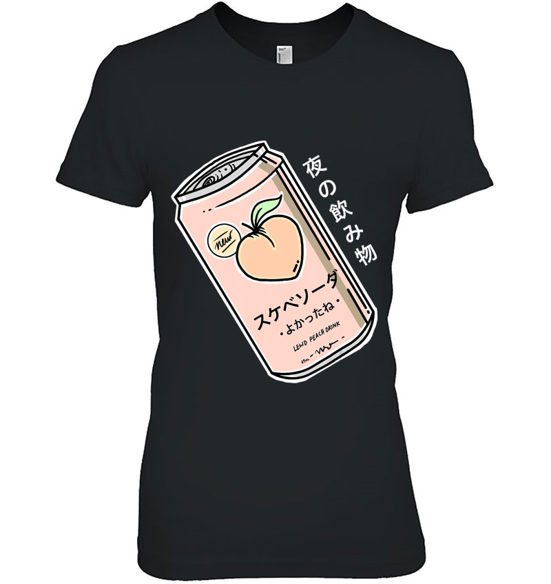 Japanese Lewd Peach Soda Drink Shirt Hoodie