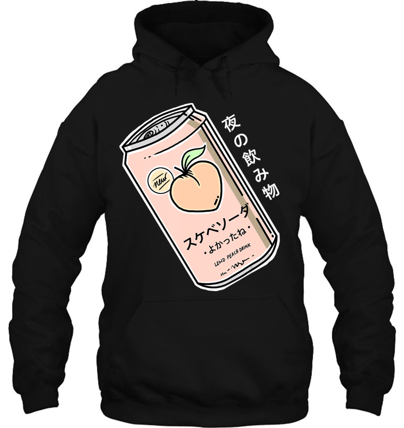 Japanese Lewd Peach Soda Drink Shirt Mugs